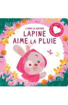 Lapine aime la pluie