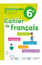 Cahier de francais cycle 3/6e - cahier d-activites - ed. 2022