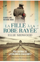 La fille a la robe rayee