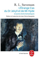 L-etrange cas du dr jekyll et de mr hyde et autres recits fantastiques