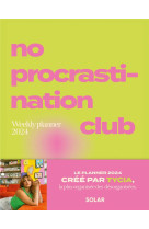 No procrastination club - weekly planner 2024