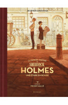 Sherlock holmes : une etude en rouge - illustre