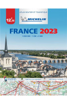 Atlas france - atlas routier france 2023 michelin - l-essentiel (a4-broche)