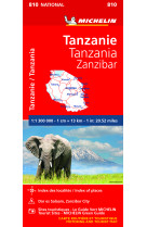 Carte nationale monde - carte nationale tanzanie/tanzania-zanzibar