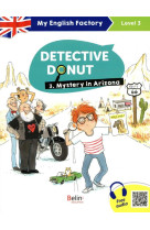 My english factory - detective donut 3. mystery in arizona (level 3)