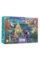 Disney - coffret le tres grand cherche et trouve - puzzle 250 pieces