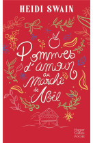 Pommes d-amour au marche de noel