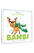 Disney - mes premieres histoires - bambi decouvre la neige