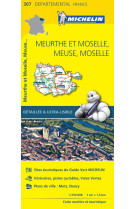 Carte departementale france - carte departementale meurthe et moselle, meuse, moselle