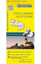 Carte departementale france - carte departementale cotes d-armor, ille-et-vilaine