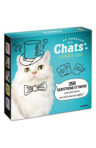 La boite quiz chats - 350 questions et infos pour tout savoir sur votre animal prefere !