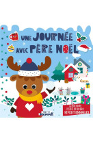 Mon p-tit hemma - histoire avec stickers repositionnables - une journee avec pere noel - une histoir