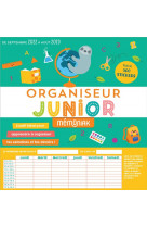 Organiseur junior memoniak, calendrier mensuel scolaire pour enfants sept. 2022-aout 2023