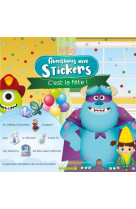 Aventures avec stickers - c'est la fete !