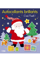 Autocollants brill. c'est noel