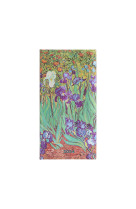 12 mois 2024 iris de van gogh  - slim - horizontal - 160 p.