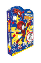 Marvel spidey et ses amis extraordinaires - mon coffret spidey - ce coffret contient: 1 livre de 32