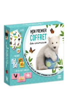 Mon premier coffret de jeux - mon premier coffret des animaux - 1 loto - 1 memory - 1 jeu des sept f