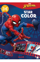 Marvel spider-man - star color - (spider-man fond bleu)