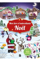 Mon livre d-autocollants - noel