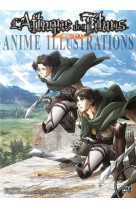 L-attaque des titans anime illustrations - artbook