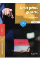 Fondamentaux - droit penal general 2023