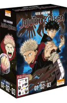 Coffret jujutsu kaisen vol. 1 à 3