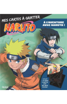 Cartes a gratter - naruto - a l-aventure avec naruto !