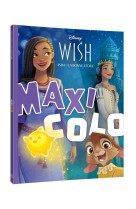 Wish, asha et la bonne etoile - maxi colo - disney