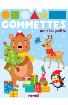Gommettes pour les petits (ours noel)