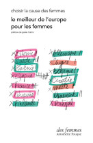 Le meilleur de l-europe pour les femmes - choisir la cause des femmes