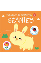 Mon album de gommettes geantes 2+ lapin