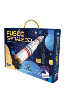 La fusee spatiale 3d - la conquete de l-espace - construis ta fusee ! avec 12 silhouettes