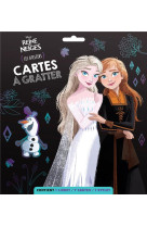 La reine des neiges - pochette cartes a gratter - disney