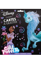 Disney - pochette cartes a gratter - special heroines et girl power