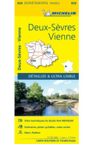 Carte departementale france - carte departementale deux-sevres, vienne