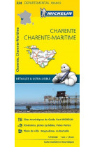 Carte departementale france - carte departementale charente-maritime, charente