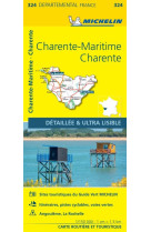 Carte departementale france - carte departementale charente-maritime, charente