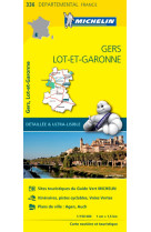 Carte departementale france - carte departementale gers, lot-et-garonne