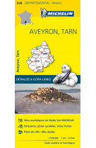 Carte departementale france - carte departementale aveyron, tarn