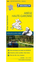 Carte departementale france - carte departementale ariege, haute-garonne