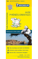Carte departementale france - carte departementale aude, pyrenees-orientales