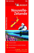 Carte nationale monde - carte nationale nouvelle-zelande / nieuw-zeeland