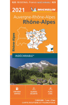 Carte regionale france - carte regionale rhone-alpes 2021