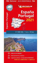 Carte nationale europe - carte nationale espana, portugal 2021 - papel alta resistencia / espagne, p