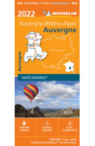 Carte regionale france - carte regionale auvergne 2022