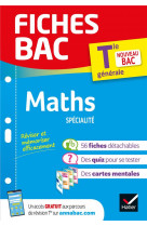 Fiches bac maths tle (specialite) - bac 2024 - nouveau programme de terminale