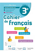 Cahier de francais cycle 4/3e - cahier d-activites - ed. 2022