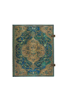 Carnet a couverture rigide chroniques turquoises - ultra - ligne - 144 p.