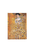 Carnet a couv. rigide 100eme anniversaire de la mort de klimt portrait d-adele - midi ligne 240 p